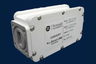 Norsat 1108HDFF Ku波段雙頻PLL LNB